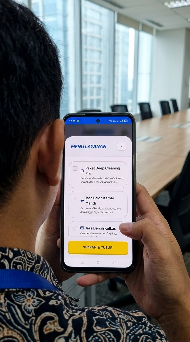 Aplikasi KlikBersih 2